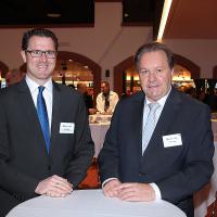 David Regli (l.) et Toni von Dach, membres de la direction de FIGAS