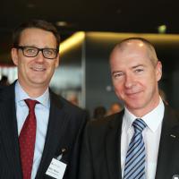 Marc Weber (Ausee Garage) et Manfred Wellauer (Vice-président UPSA)